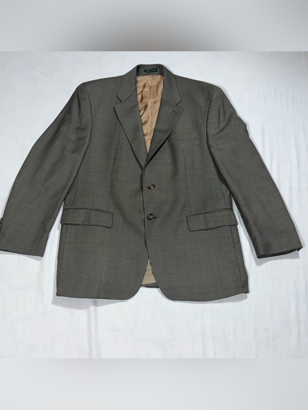 Lauren Ralph Lauren Gray Glen Plaid Wool Cashmere Blazer Men’s